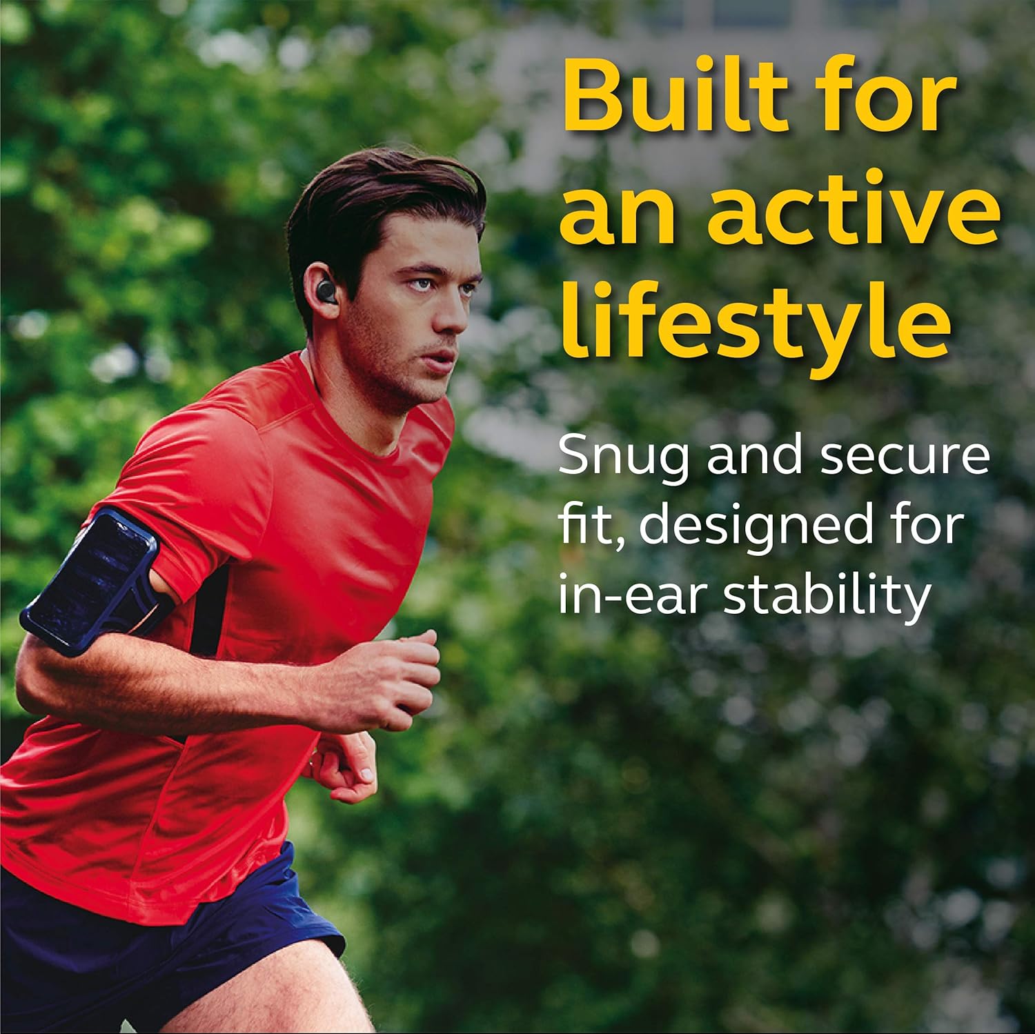 Jabra Elite Sport Earbuds – Waterproof Fitness & Running Earbuds with Heart Rate and Activity Tracker, True Wireless Bluetooth Earbuds with Superior Sound, Advanced Connectivity and Charging Case