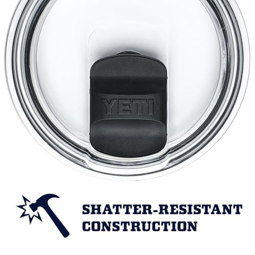 YETI Rambler Lowball, Vacuum Insulated Stainless Steel Stackable Lowball with MagSlider Lid, Stainless Steel, 10 oz (296 ml)