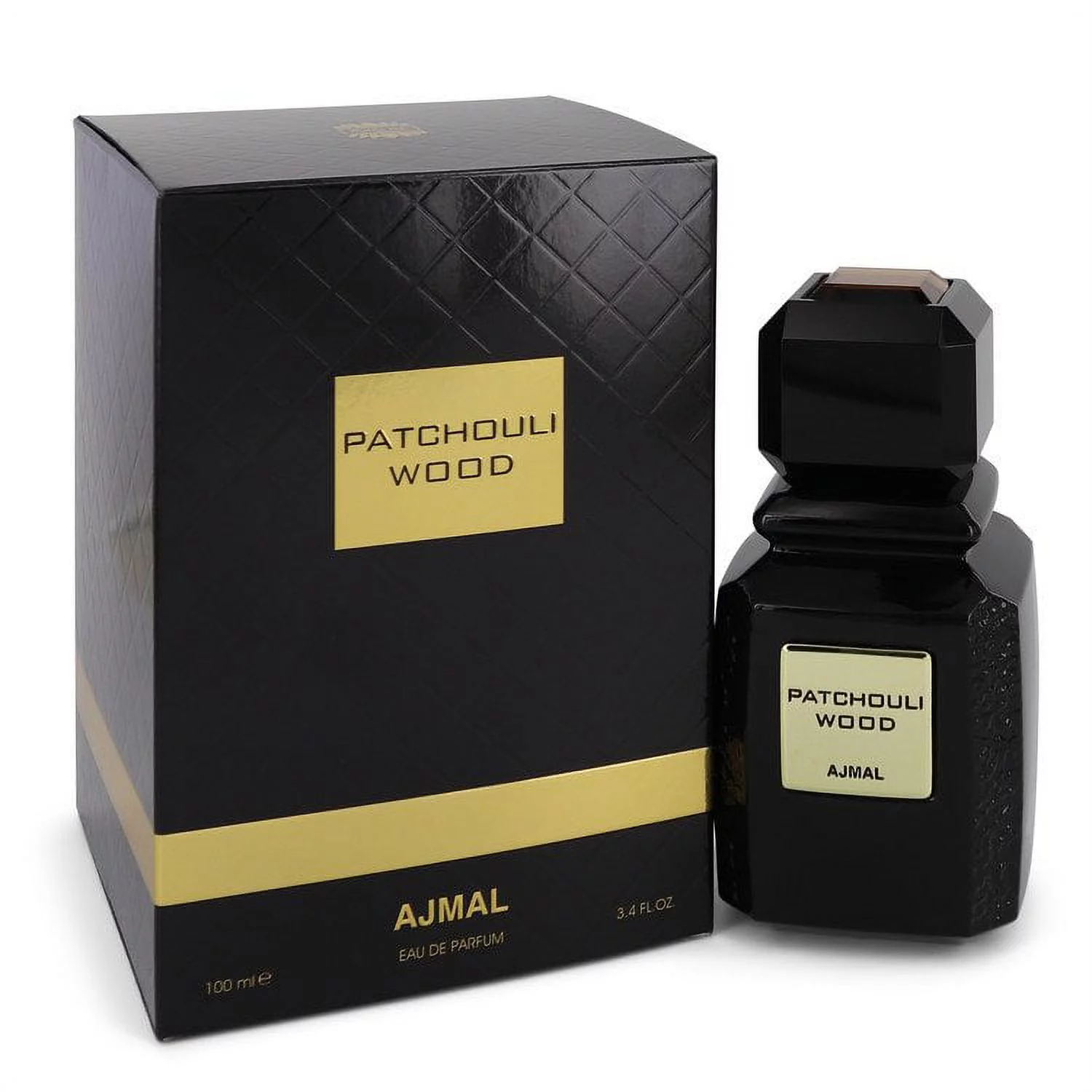 Ajmal Patchouli Wood by Ajmal Eau De Parfum Spray (Unisex) 3.4 oz for Male