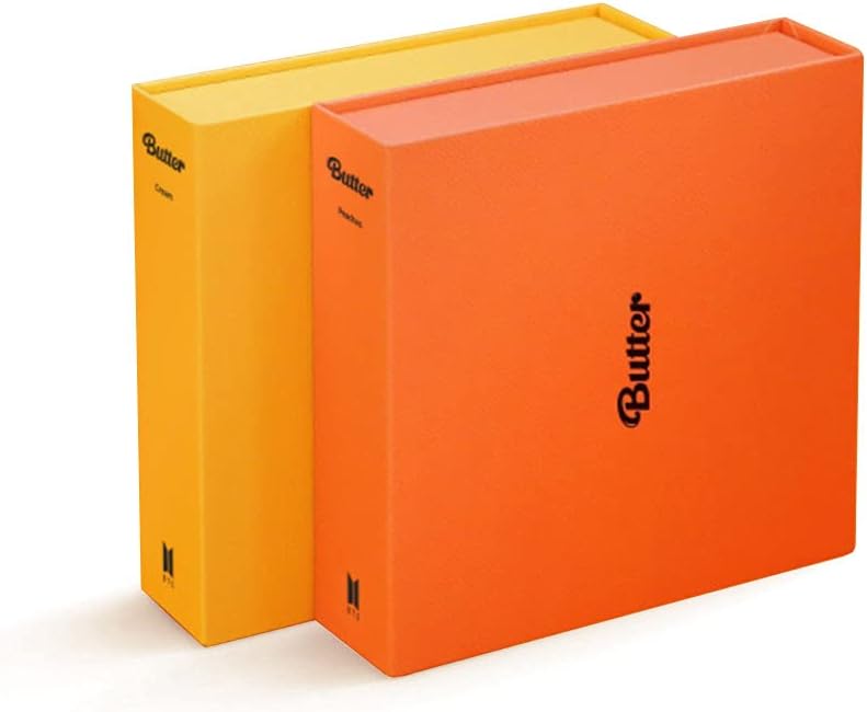 Big Hit Entertainment BTS - Butter Album+Extra Photocards Set (Cream+Peaches ver. Set) KTMMD1083