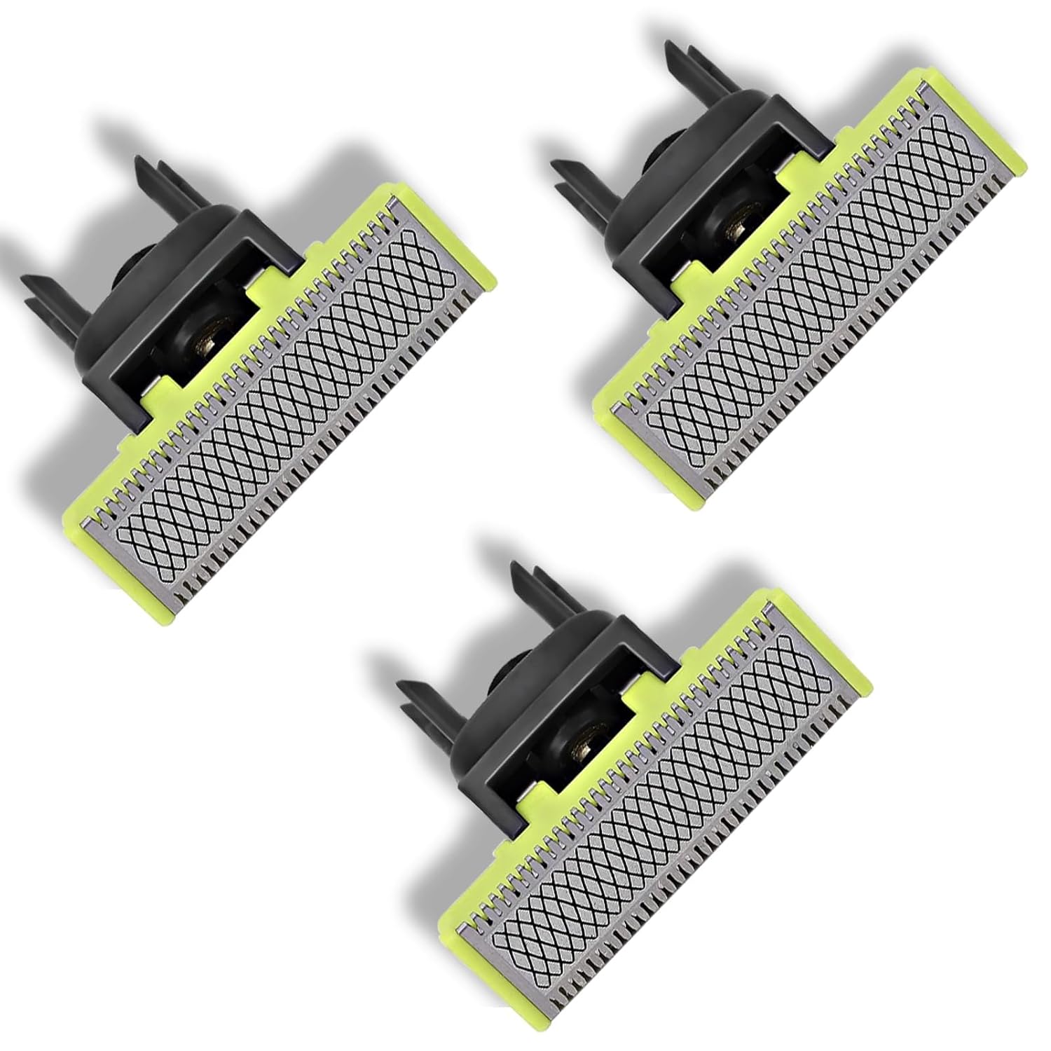 Replacement Blades Compatible with Philips Norelco One Blade, Replacement Heads，3 Pack