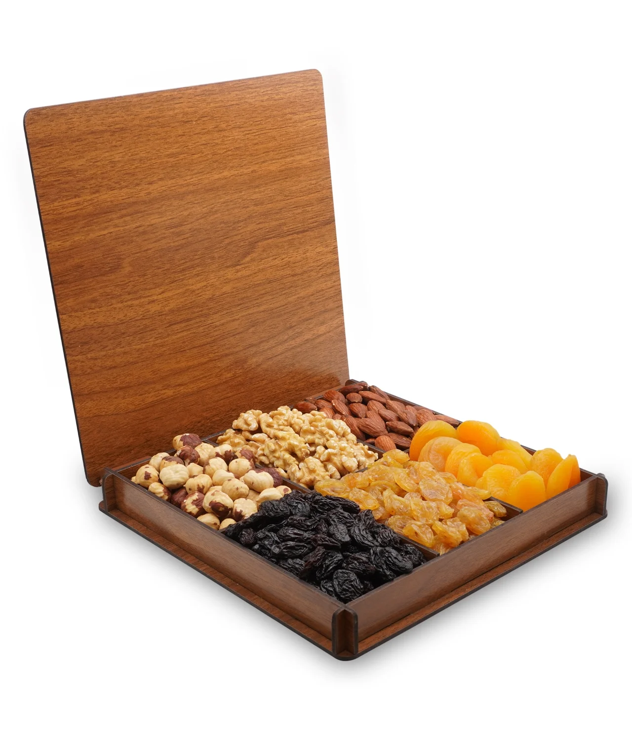 Dried Fruit Nuts Tray Business, Customer Gift Box, Gift Basket Healthy Fresh Gift For Thanksgiving, Birthday, Christmas, Holiday.