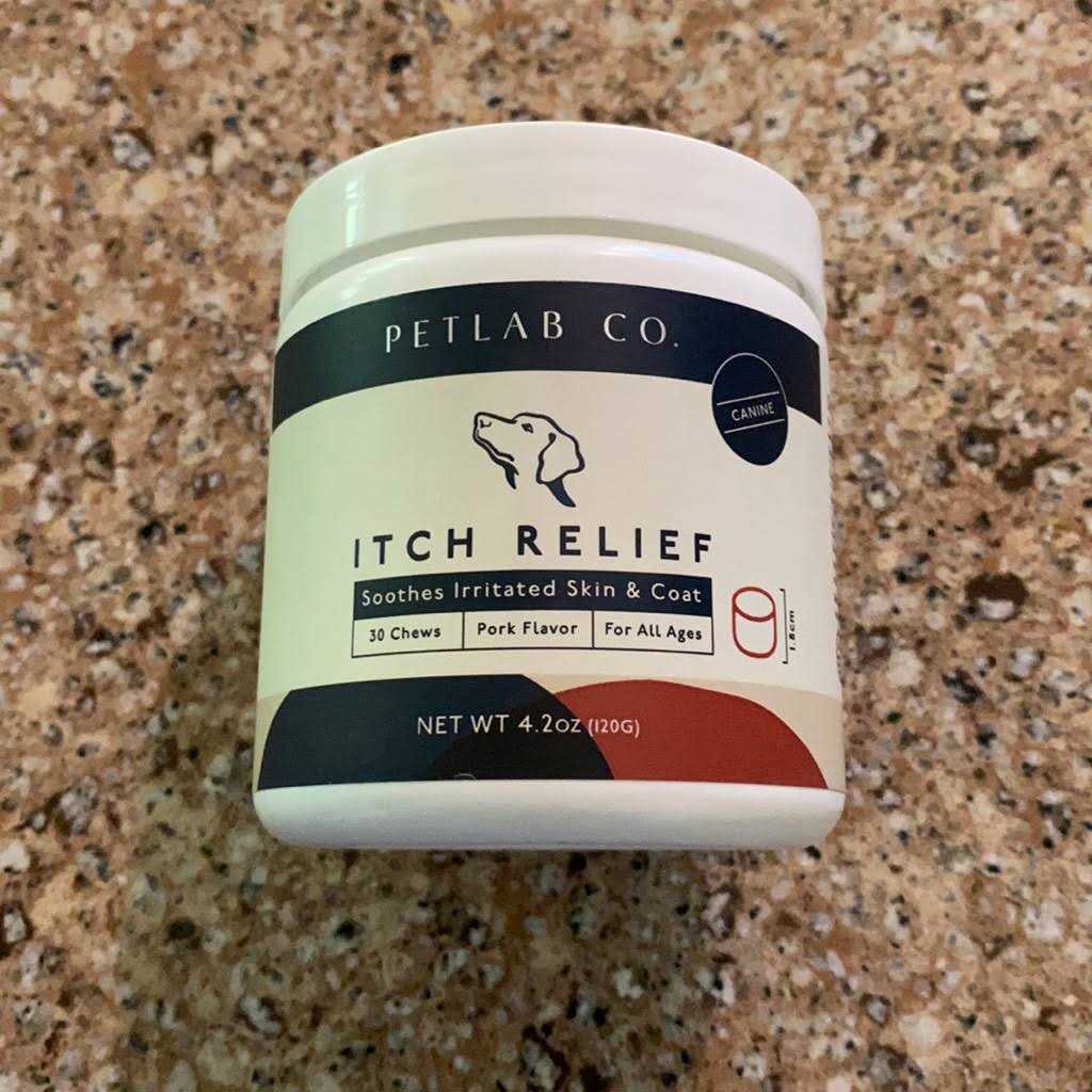PetLab Co. Itch Relief Chews For Dry, Occasionally Itchy Skin and Coats - Pet Supplies online store