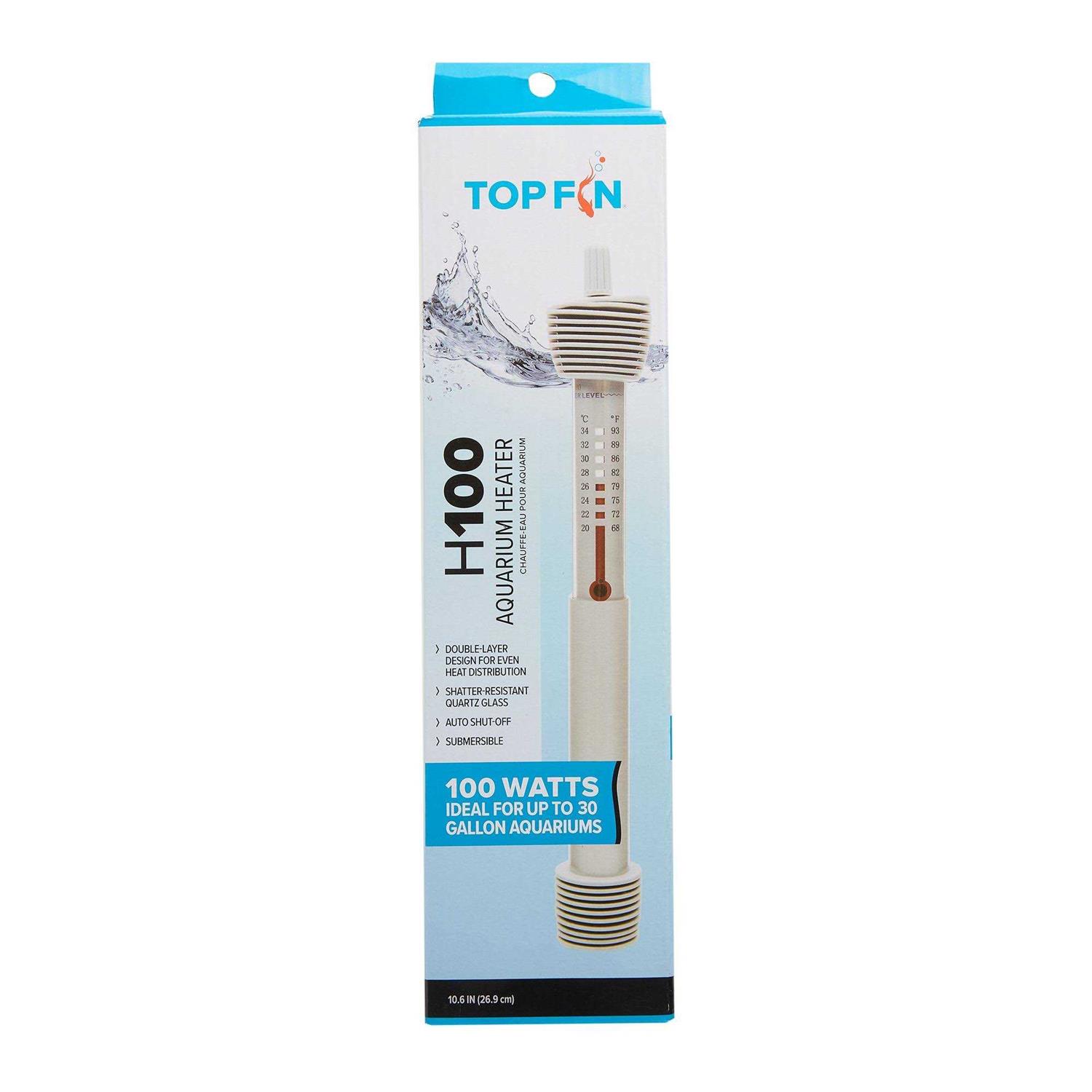 Top Fin Submersible Aquarium Tank Heater - Pet Supplies online store