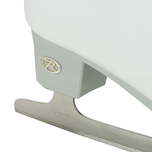 Riedell Skates - Crystal Adult Ice Skates - Competitive Figure Ice Skates with Stainless Steel Vesta Blade