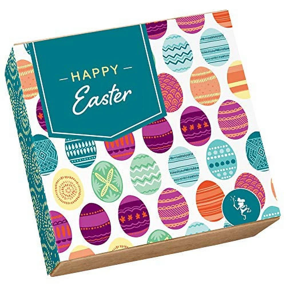 Easter Sprite Individually Wrapped Gourmet Chocolate Food Gift Basket - 3 Inch X 1.5 Inch Snack-Size Brownies - Pieces - Item LE2