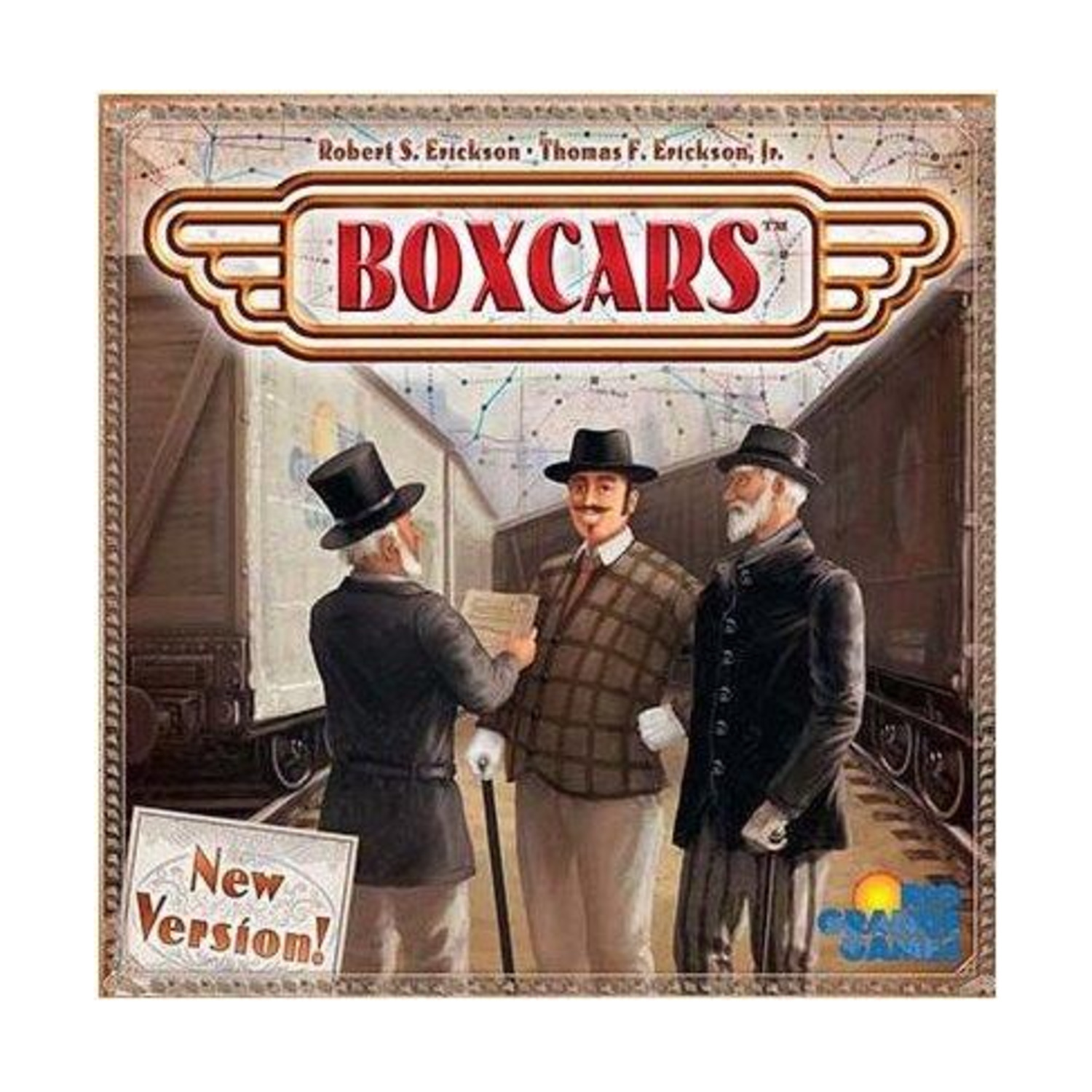 Rio Grande Games Boxcars Board Game