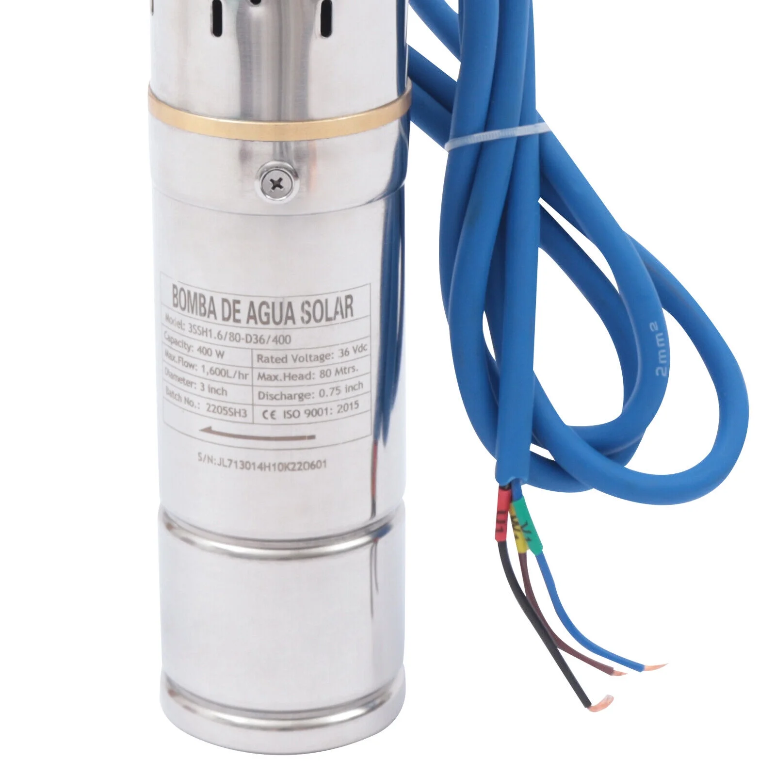 400W DC 36V Solar Water Pump 3