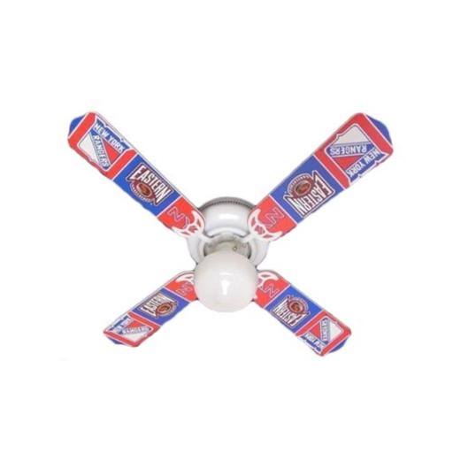 Ceiling Fan Designers Ceiling Fan, NHL New York Rangers Hockey, 42x22