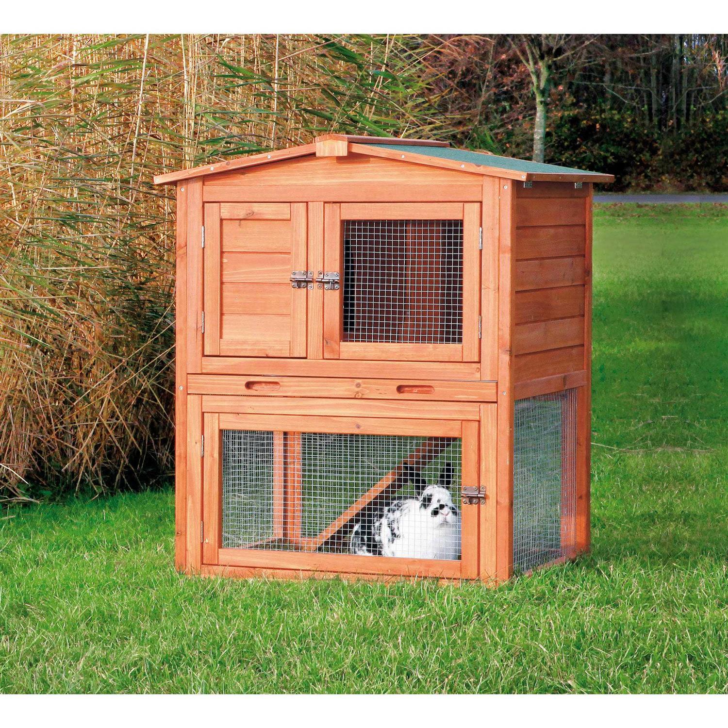 Trixie Rabbit Hutch with Peaked Roof - Pet Supplies online store