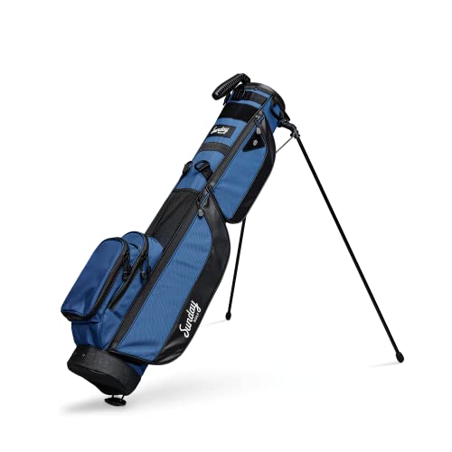 Sunday Golf Loma XL Bag - Lightweight Sunday Golf Bag with Strap and Stand – Easy to Carry Pitch n Putt Golf Bag – Golf Stand Bag for The Driving Range, Par 3 and Executive Courses, 3.4 pounds