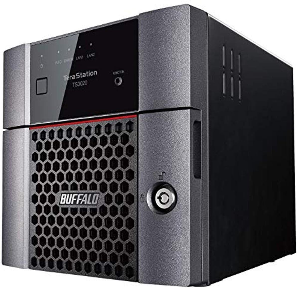 BUFFALO TeraStation 3220DN 2-Bay Desktop NAS 4TB (2x2TB) with HDD NAS Hard Drives Included 2.5GBE / Computer Network Attached Storage / Private Cloud / NAS Storage/ Network Storage / File Server