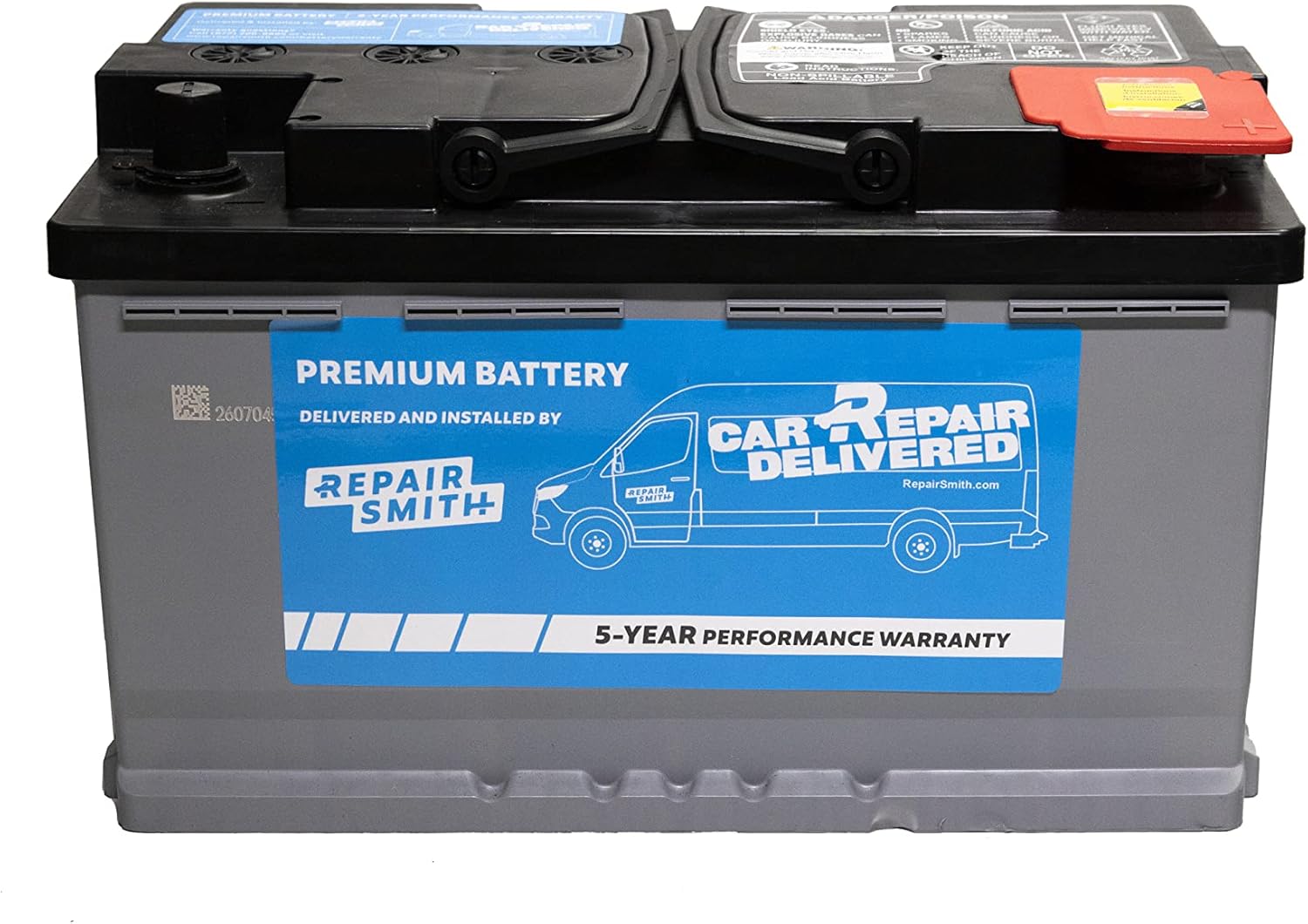 RepairSmith Mobile Mechanic Auto Starting Car Battery H7/94R AGM - Automotive Parts and Accessories, 850 CCA, 5 Year Warranty