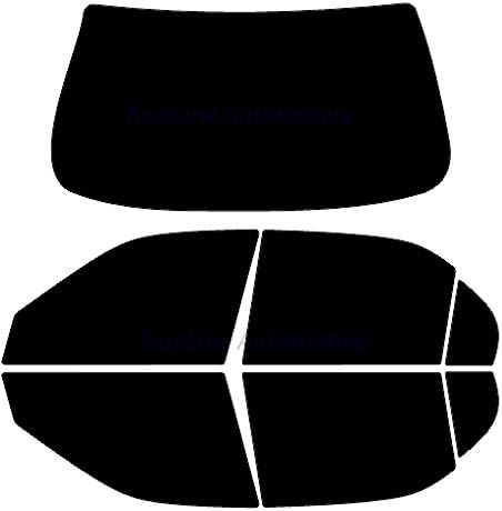 DIY Car Window Tinting Kit Custom Precut Tint Cut Outs All Side and Back Windows Pack of 2