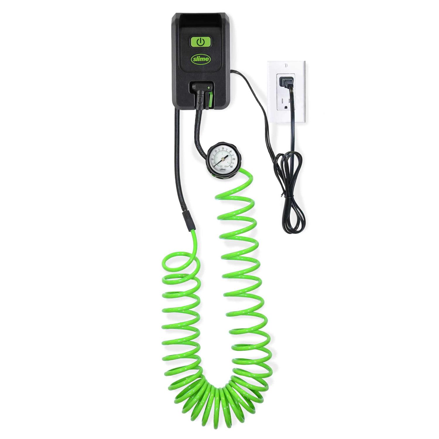 Slime Garage Air Inflation Station 120 Volts Tire Inflator Tire Pump - Sports Supplies Online Store