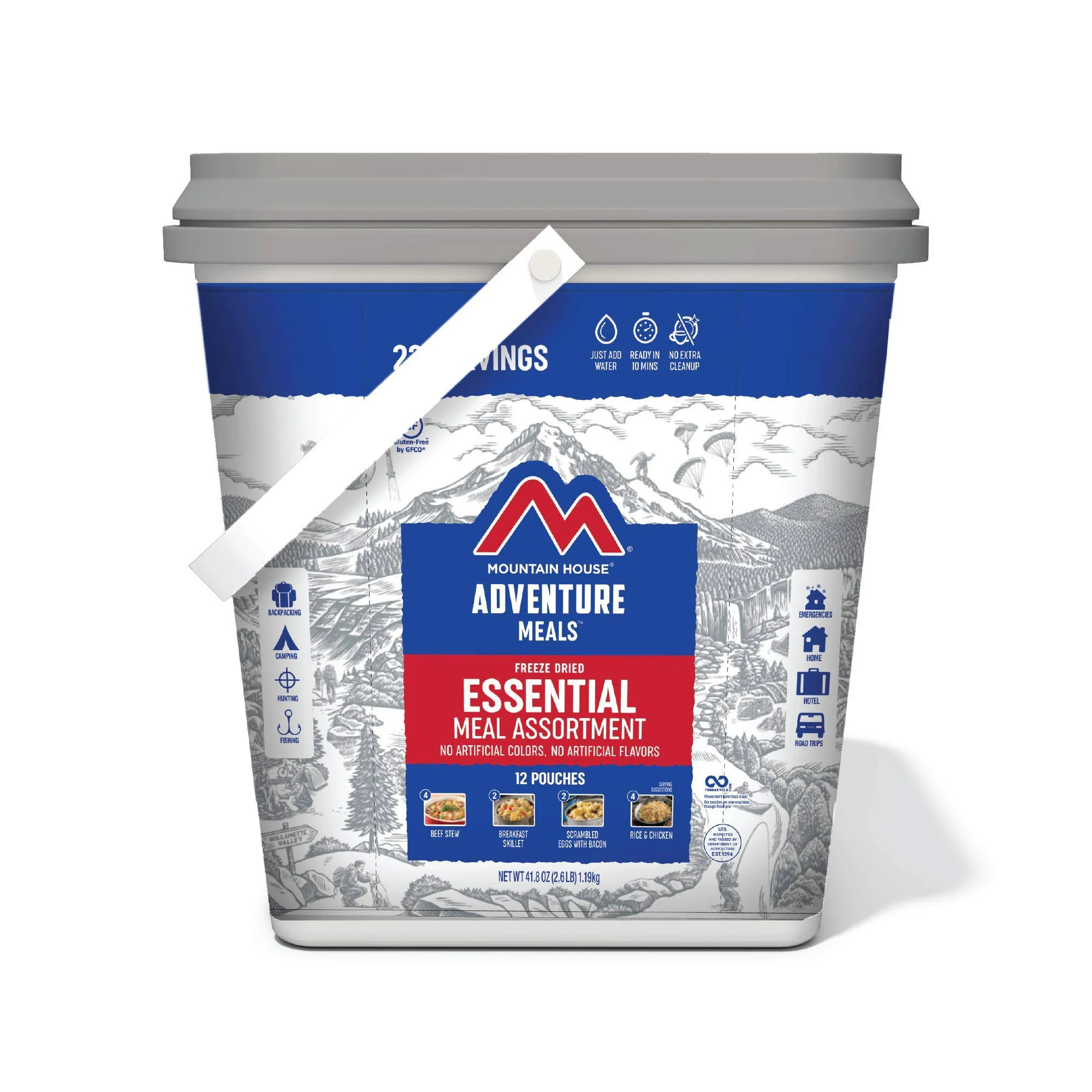 Mountain House Essential Assortment Bucket