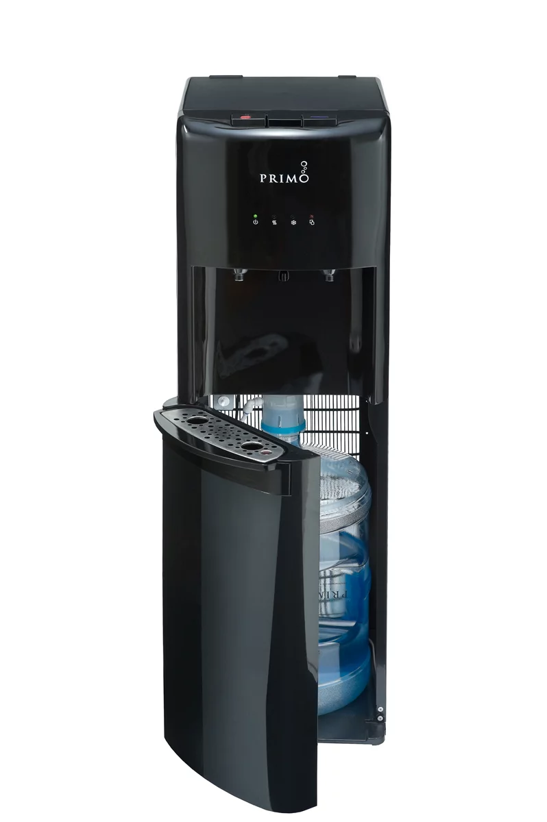 Primo Water Dispenser Bottom Loading, Hot/Cold Temperature, Black Model 601088 - Radiant Selections