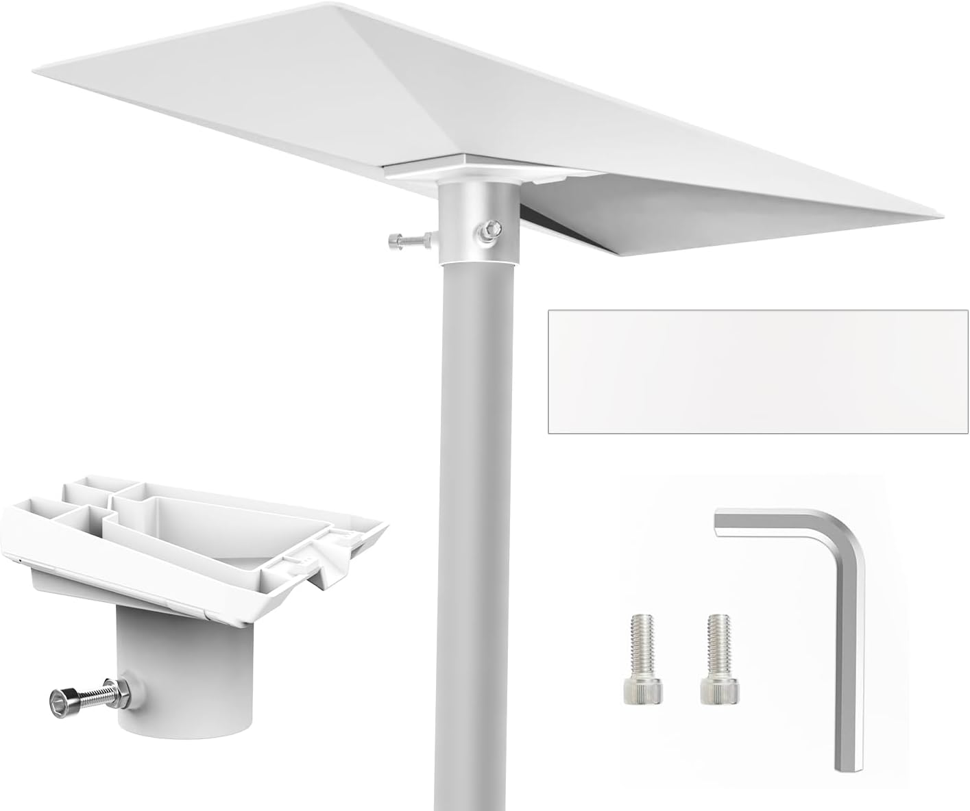 Standard pipe adapter for Starlink gen 3,Starlink Gen3 pipe adapter Mount,Starlink Gen3 Mount ,Starlink Gen 3 pole Mount,Starlink kickstand dish V3 roof wall mounting kit