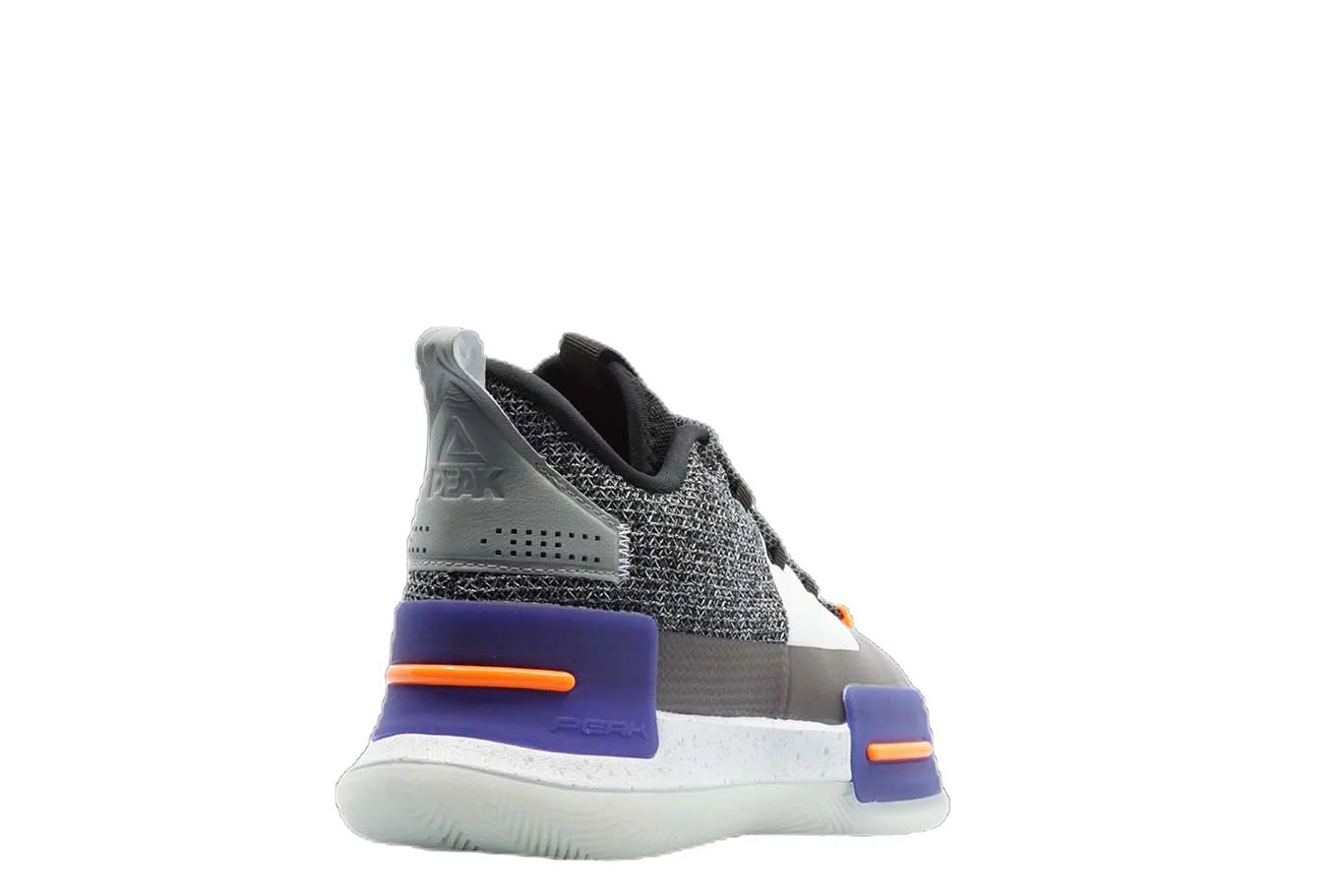 [E94451] Mens Peak Taichi Flash Lou Williams Team White Purple Basketball Shoes - 7