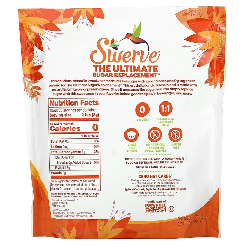 Swerve Sweetener Granular 24 oz (680 g)