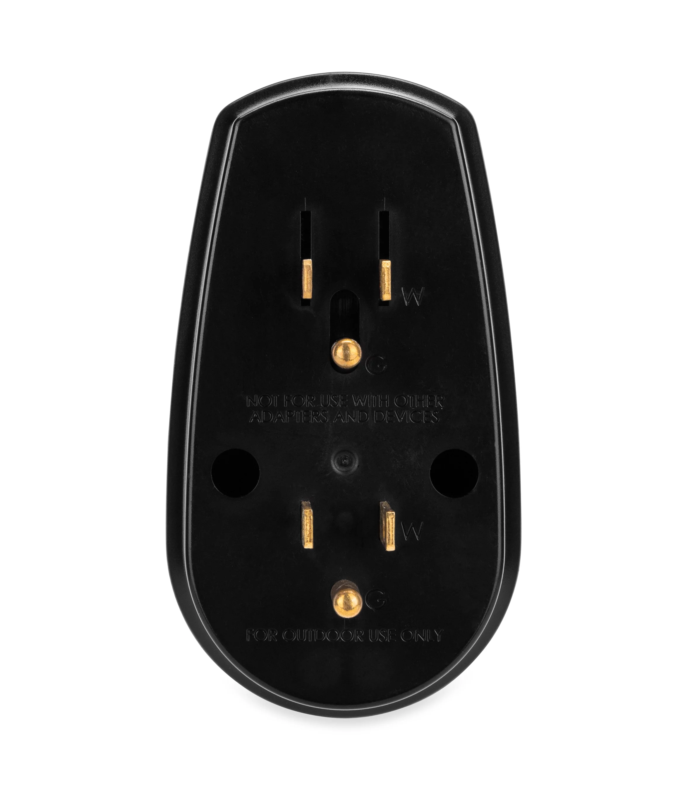 Camco Power Grip Camper/RV Electrical Adapter | Reduces Receptacle Overheating & Allows a 30-Amp RV to be Plugged into a 15-Amp Outlet | Great for Home and Generator Use & Rated for 125V/1875W (55225)