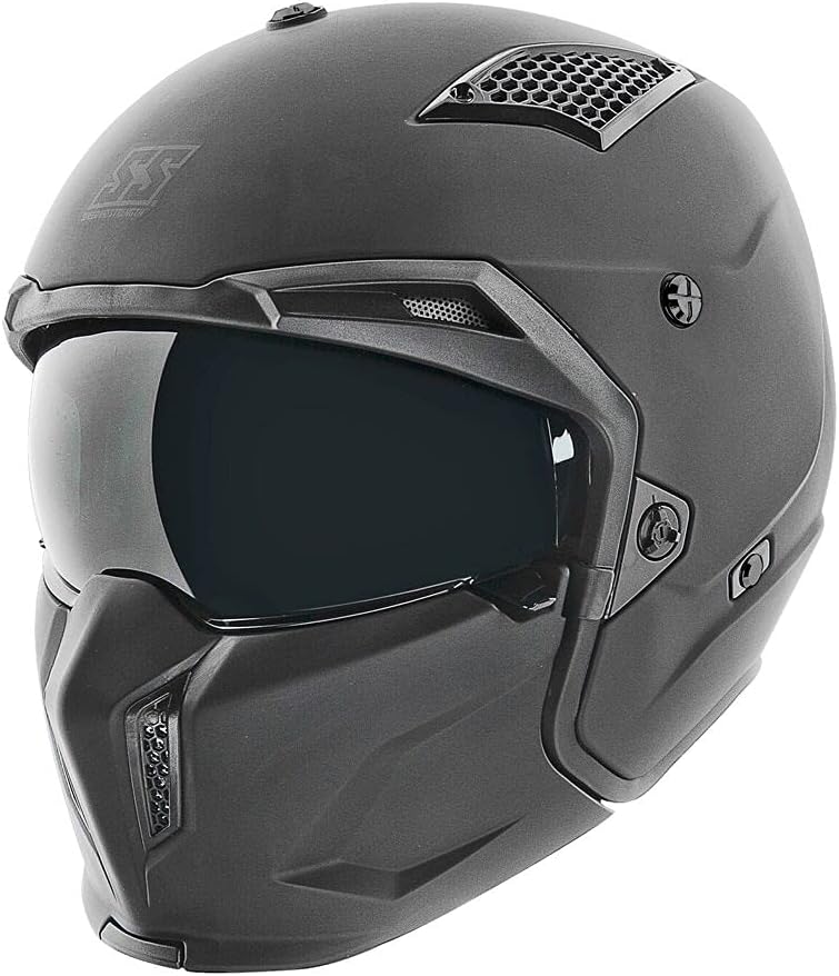 Speed & Strength SS2400 Solid Speed Helmet (Large) (Matte Black)