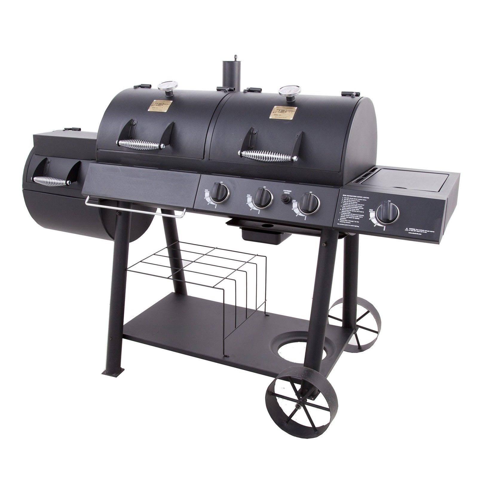 Oklahoma Joe&s Charcoal/Gas/Smoker Combo