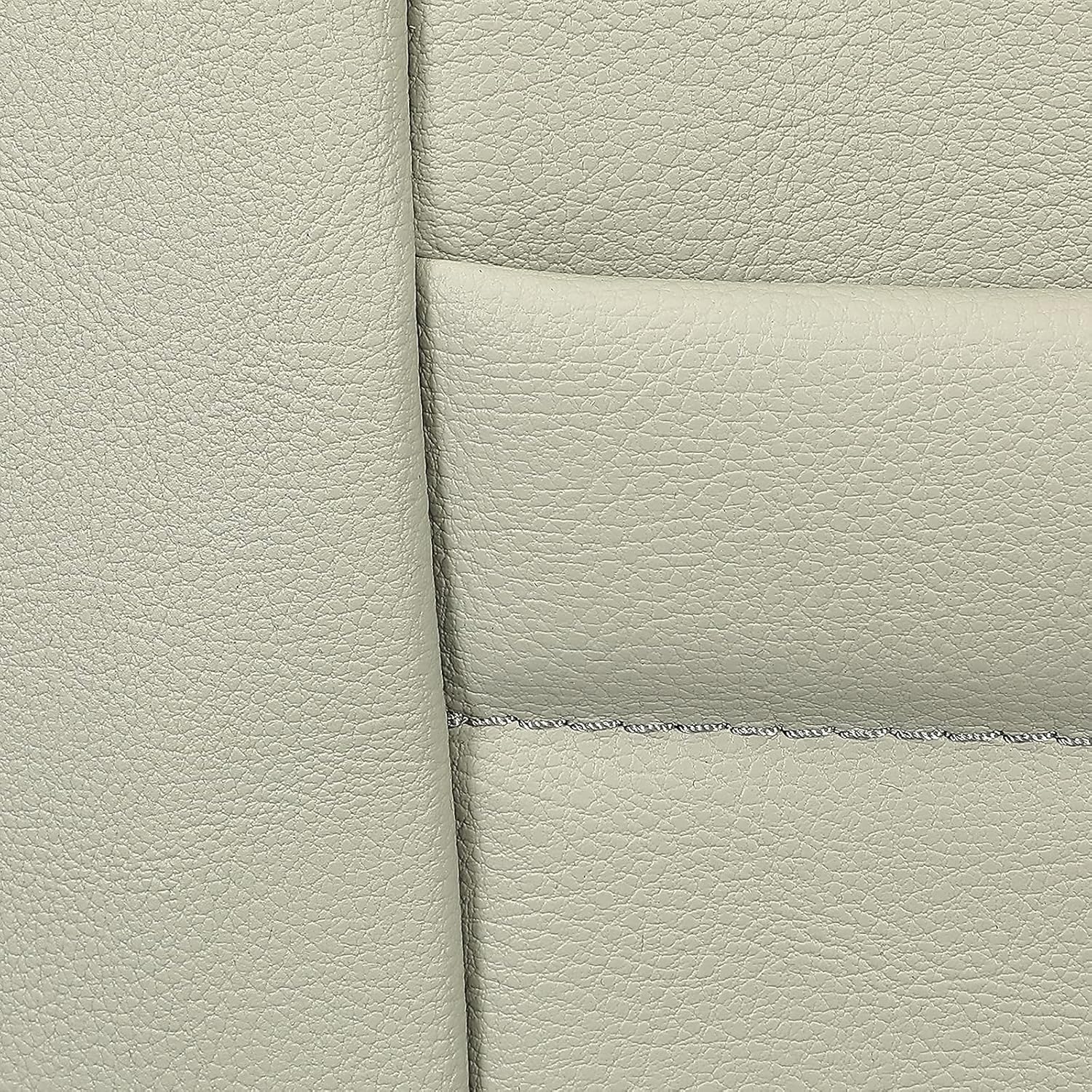 Kojem Gray Seat Cover Compatible with 2015-2018 Toyota Sienna (8 Passenger Sienna Only) 3 Rows 8 Seaters Full Artificial Leather Sets