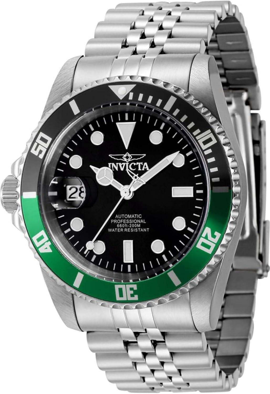 Invicta Pro Diver Men 42mm Stainless Steel Steel Black dial NH35A Automatic
