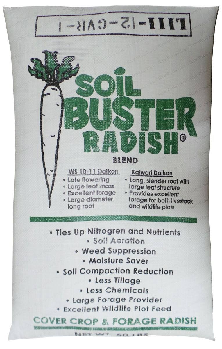 Daikon Radish Seed - 50 lbs.