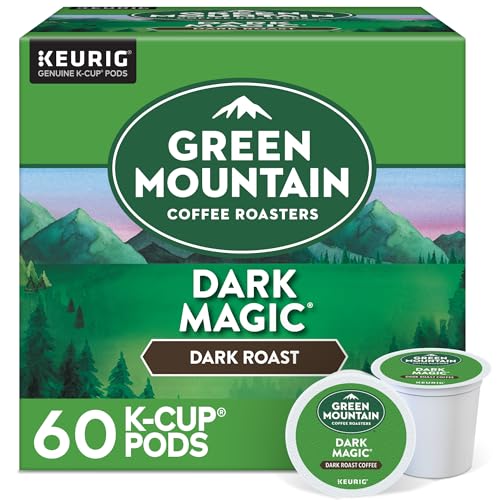 Green Mountain Coffee Roasters Dark Magic Keurig Single-Serve K-Cup Pods, Dark Roast Coffee, 72 Count