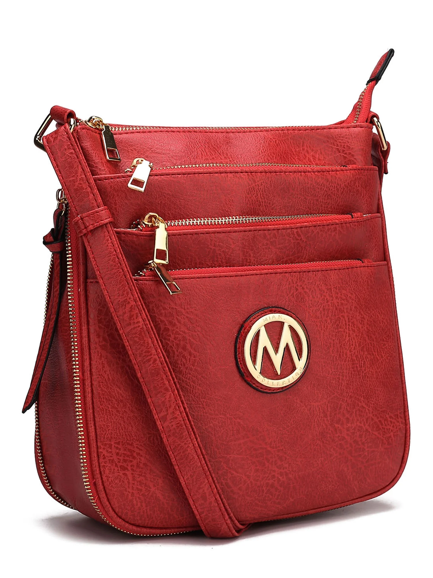 MKF Collection by Mia K. Salome Expandable Multi-Compartment Crossbody Bag