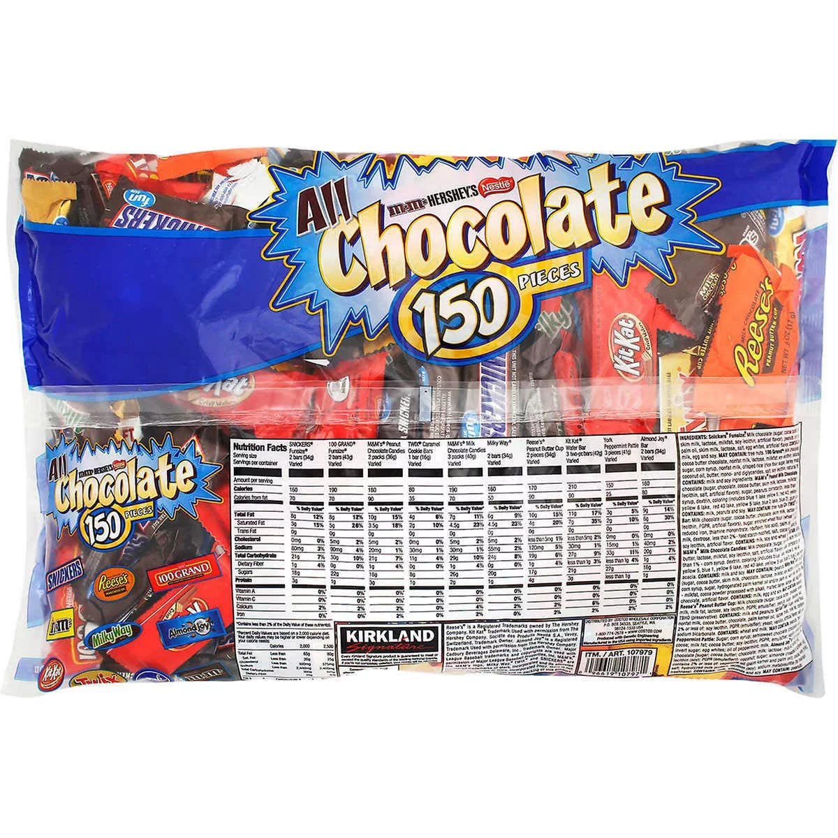 8lb Chocolate Funsize Bulk Candy Box
