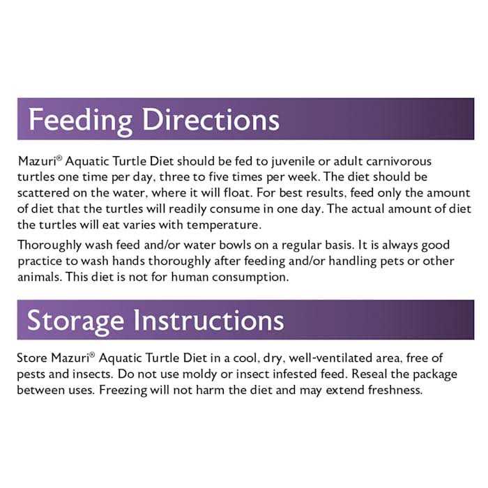 Mazuri Aquatic Turtle Diet - Pet Supplies online store