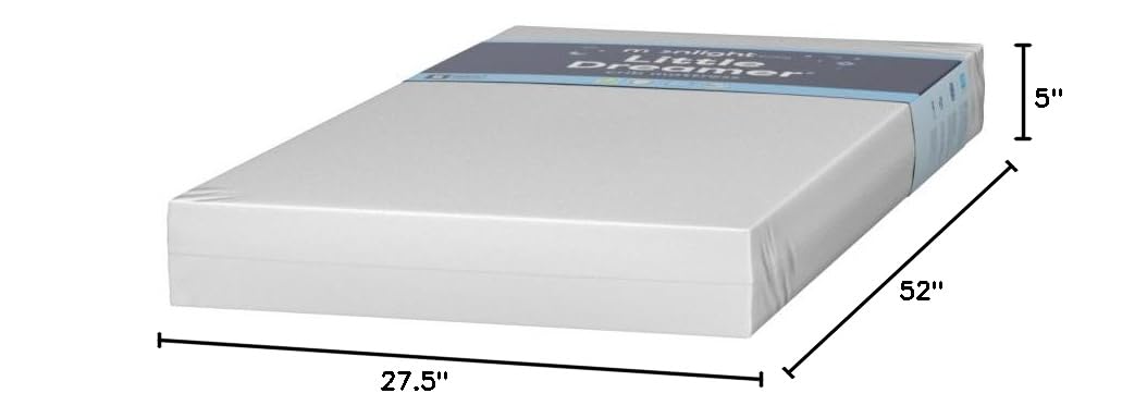 Moonlight Slumber Little Dreamer Crib Mattress - Firm, Dual Sided, Standard Size, Waterproof, 5in.