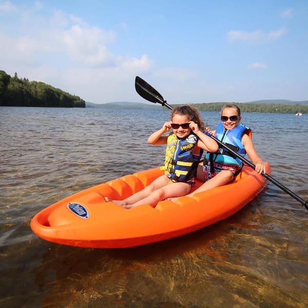 Pelican - Sonic 80X Youth Kayak - Sit-on-Top - Recreational Kayak - 8ft