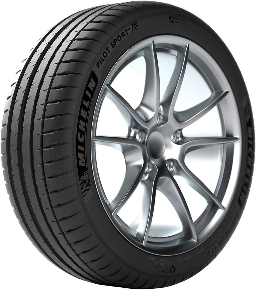 MICHELIN Pilot Sport 4 Summer Radial Car Tire for High Performance Passenger Cars and Sedans; 245/40ZR18 93Y