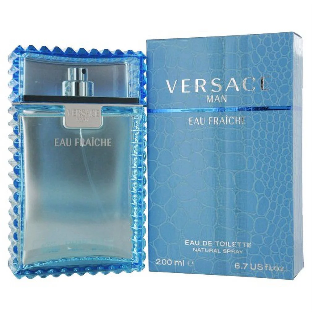 Versace Man Eau Fraiche by Versace, 6.7 oz Eau De Toilette Spray for Men