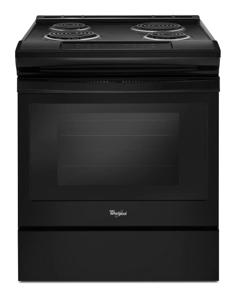 Whirlpool WEC310SAGB 30 Inch Slide-In Electric Range with Guided Cooktop