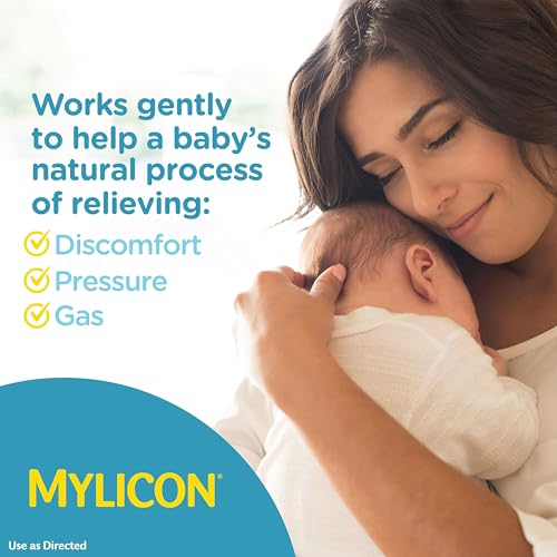 MYLICON Infants Gas Relief Drops for Infants and Babies, Dye Free Formula, 1 Fluid Ounce