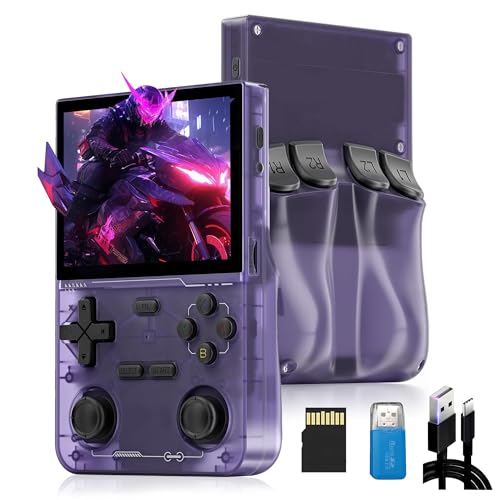 K36 Retro Handheld Video Game Console Built-in Classic 16000 Games&20 Emulators,with 64G TF Card,Portable Mini Retro Video Wireless Console Game, COTEX-A35,Dual Joystick