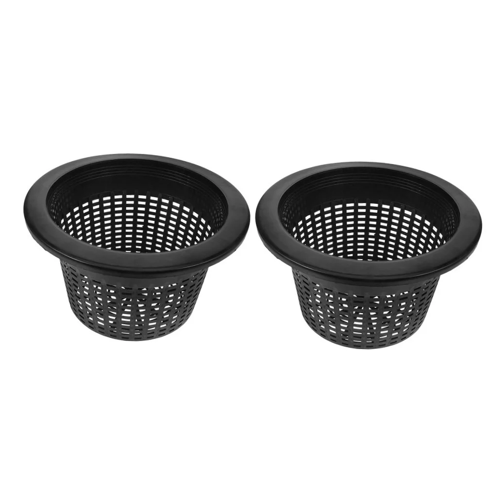 2 Pcs Plant Pots Aquatic Basket Hydroponic Flower