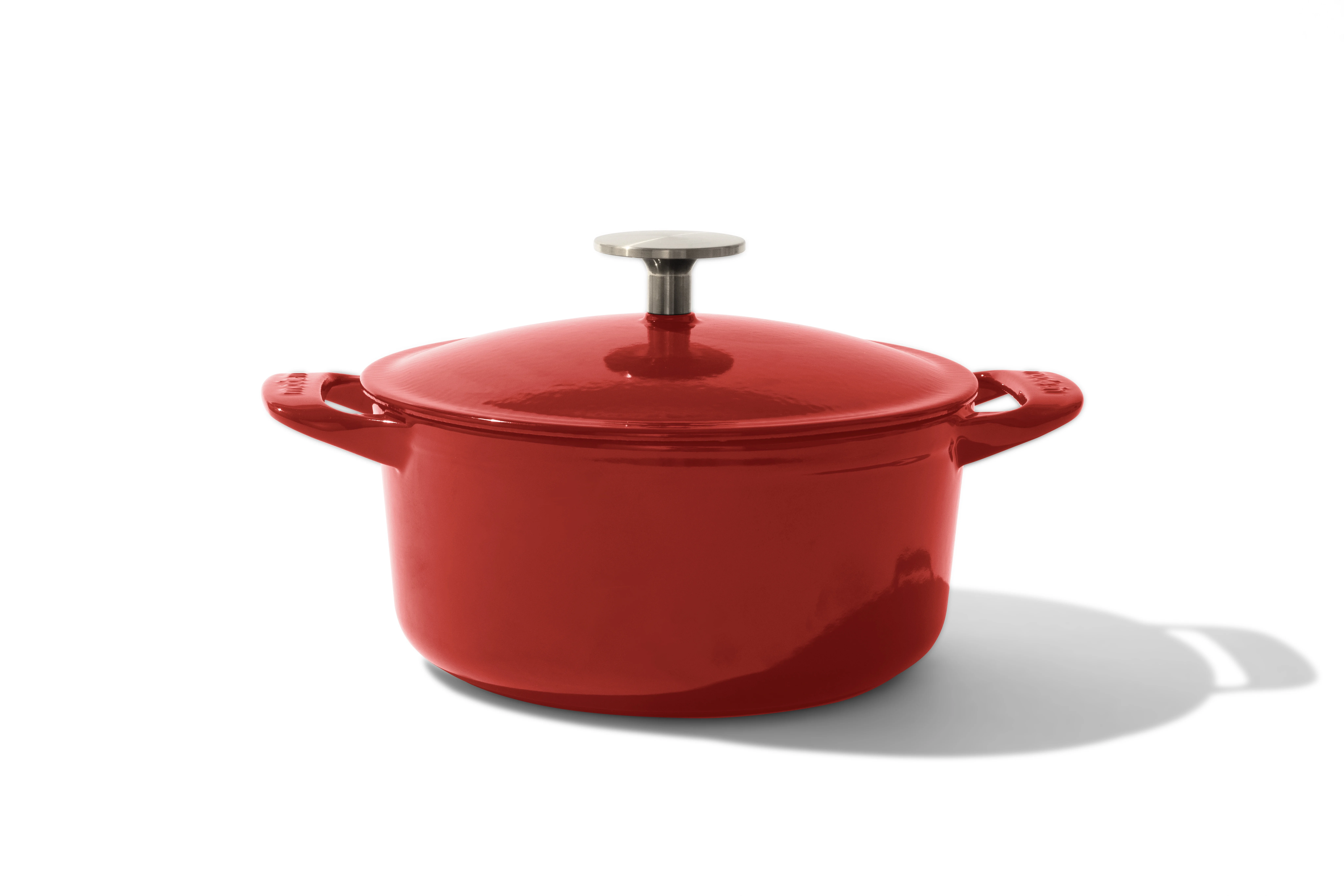 Made In Cookware - Dutch Oven 3.5 Quart - Red - Enameled Cast Iron - Exceptional Heat Retention & Durability - Professional Cookware - Made in France - Induction Compatible