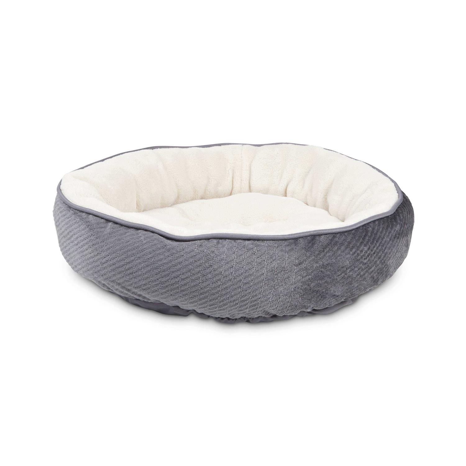 EveryYay Snooze Fest Textured Round Cat Bed - Pet Supplies online store
