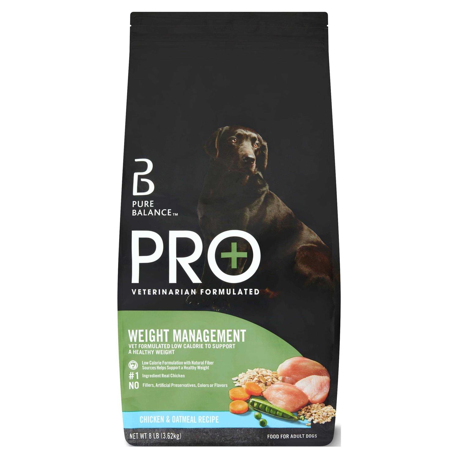 Pure Balance Pro+ Weight Management Chicken & Oatmeal Recipe Dry Dog Food - Pet Supplies online store