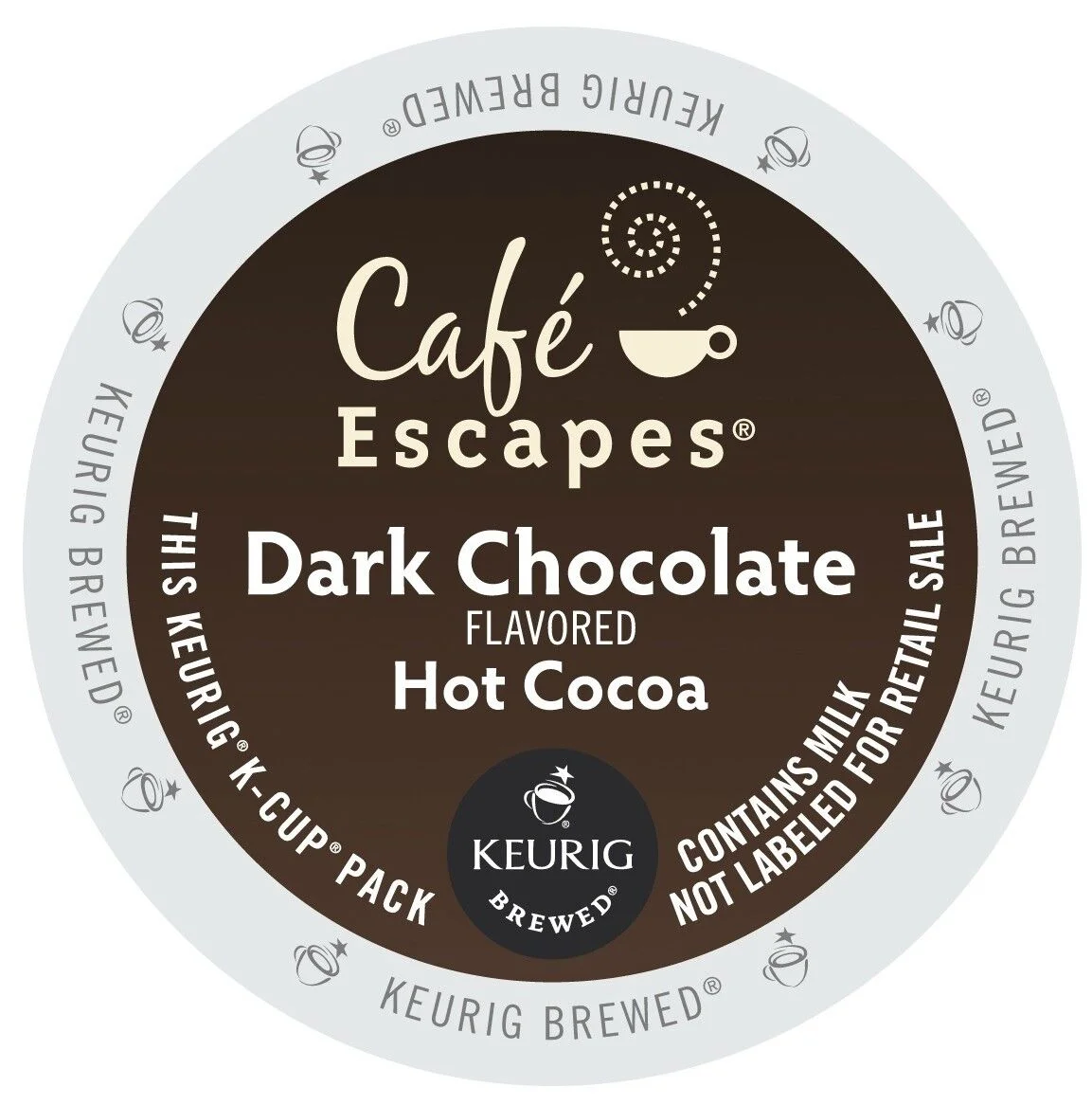 Dark Chocolate Hot Cocoa 72 count  K cups