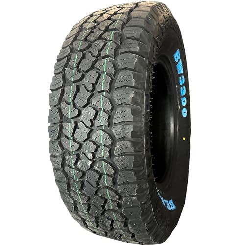 All-Terrain Mud Radial Tire BW LT265/70R17/10PR A/S Max Load 121/118Q Load Range E for Light Truck/Pickup/SUV (265/70R17/10PRBW*4)