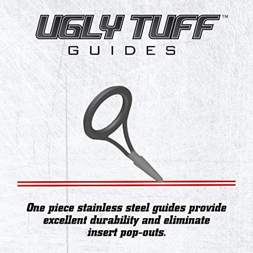 Ugly Stik 6' Hi-Lite Spincast Fishing Rod and Reel Combo, 2-Piece Graphite & Fiberglass Rod, Durable and Strong, Right/Left Handle Position