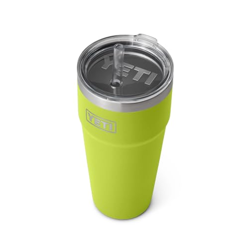 YETI Rambler 26 oz Straw Cup, Vacuum Insulated, Stainless Steel with Straw Lid