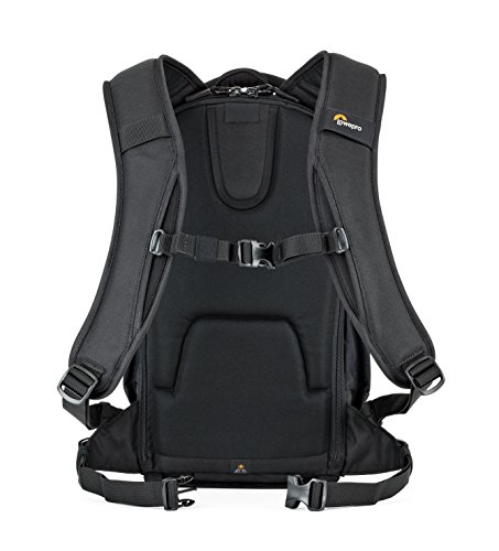Lowepro LP37131, Flipside 500 AW II Camera Backpack, Fits Mirrorless, Compact Drone, DSLR with Lens, Extra Lenses, Black